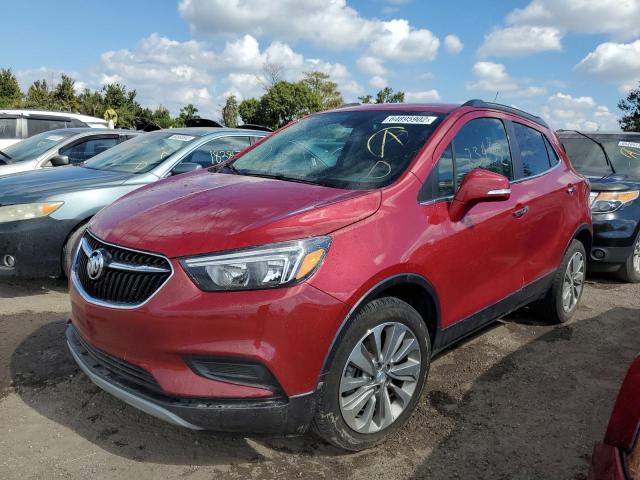 KL4CJASB4KB711619 - 2019 BUICK ENCORE PRE RED photo 2