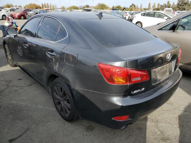 JTHCK262582021159 - 2008 LEXUS IS 250 BLACK photo 3