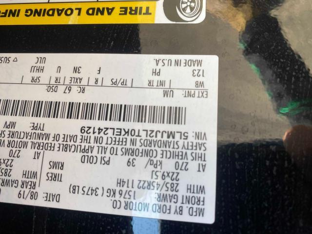 5LMJJ2LT0KEL24129 - 2019 LINCOLN NAVIGATOR 黑色 照片 10