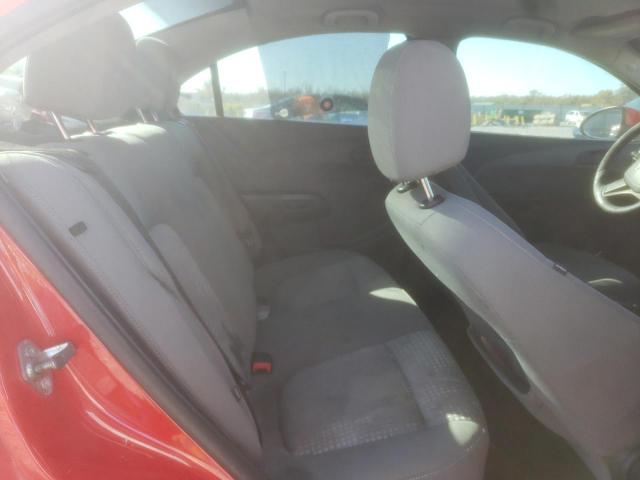 1G1JA5SH8F4151034 - 2015 CHEVROLET SONIC LS RED photo 6