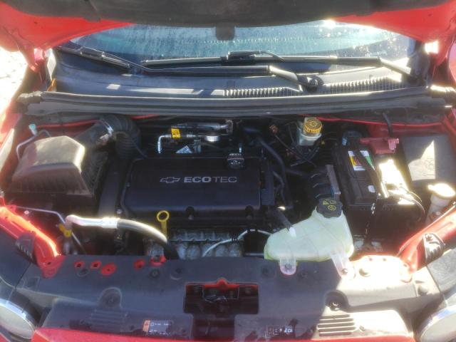 1G1JA5SH8F4151034 - 2015 CHEVROLET SONIC LS RED photo 7