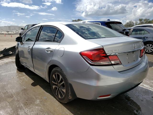 2HGFB2F98DH524974 - 2013 HONDA CIVIC EXL فضي صورة 3