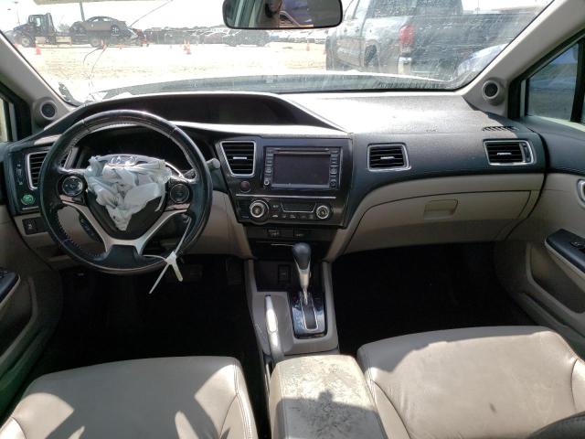 2HGFB2F98DH524974 - 2013 HONDA CIVIC EXL فضي صورة 9