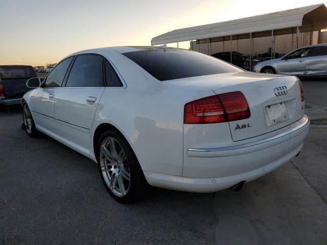 WAURVAFA9AN007755 - 2010 AUDI A8 QUATTRO WHITE photo 3