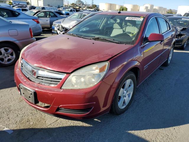 1G8ZR57527F277293 - 2007 SATURN AURA GREEN BURGUNDY photo 2