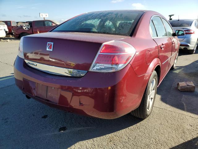 1G8ZR57527F277293 - 2007 SATURN AURA GREEN BURGUNDY photo 4