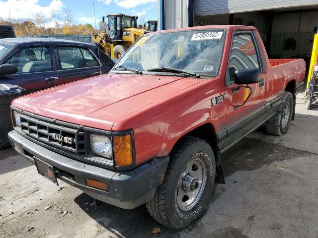 JB7FM54E3HP118760 - 1987 DODGE RAM 50 SPO RED photo 2