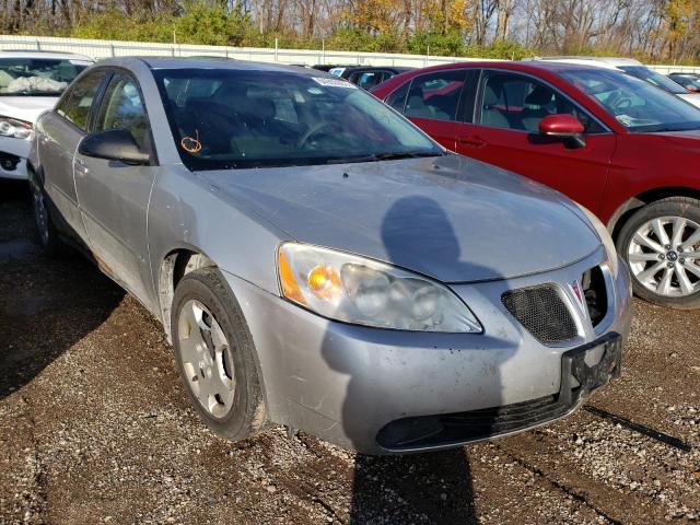 1G2ZF58B674128873 - 2007 PONTIAC G6 VALUE L SILVER photo 1