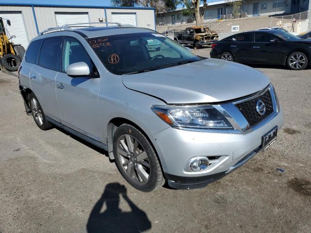 5N1AR2MNXEC613787 - 2014 NISSAN PATHFINDER SILVER photo 1