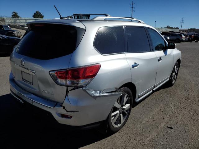 5N1AR2MNXEC613787 - 2014 NISSAN PATHFINDER SILVER photo 4