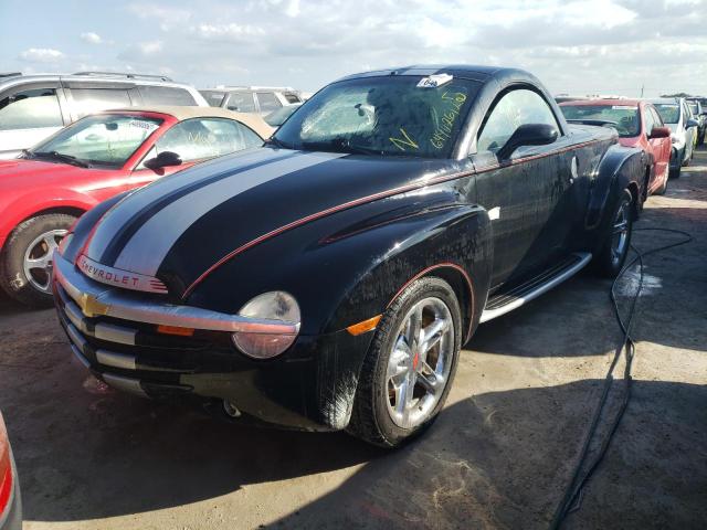 1GCES14P84B109104 - 2004 CHEVROLET SSR 黑色 照片 2