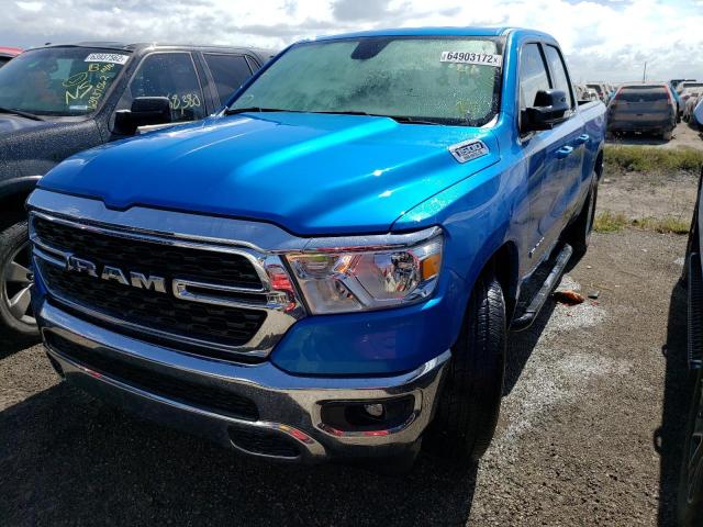 1C6RREBT6NN172679 - 2022 RAM 1500 BIG H BLUE photo 2