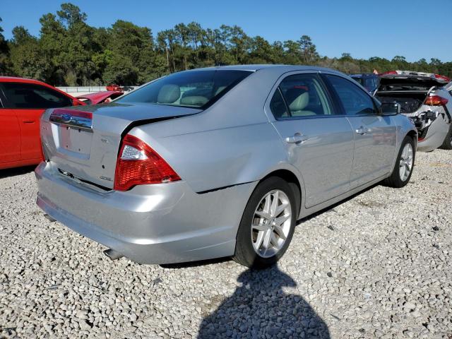 3FAHP0JG7CR146268 - 2012 FORD FUSION SEL SILVER photo 4