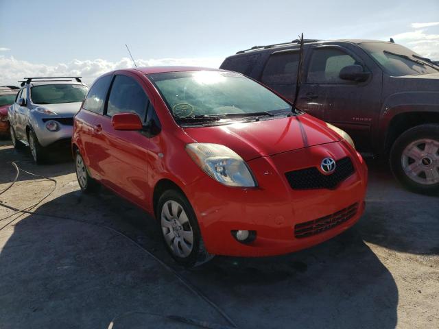 JTDJT923185201699 - 2008 TOYOTA YARIS RED photo 1