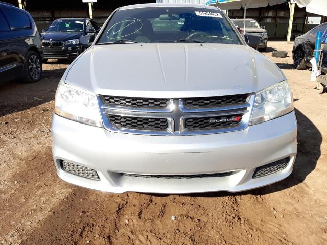 1B3BD4FB4BN591986 - 2011 DODGE AVENGER EX SILVER photo 9