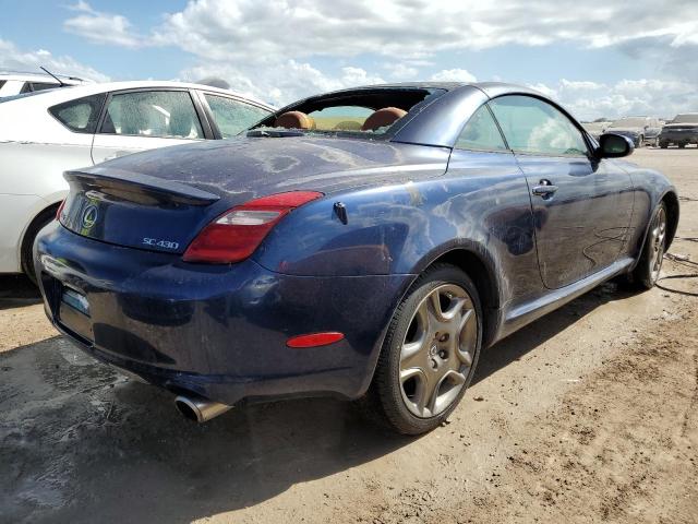 JTHFN48Y669004585 - 2006 LEXUS SC 430 BLUE photo 4