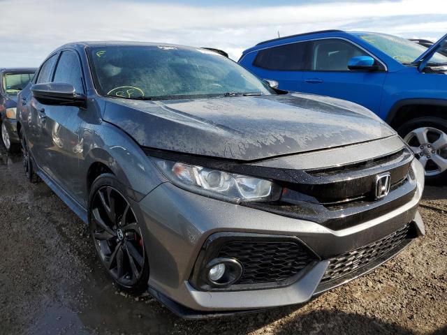 SHHFK7H43HU211922 - 2017 HONDA CIVIC SPOR GRAY photo 1