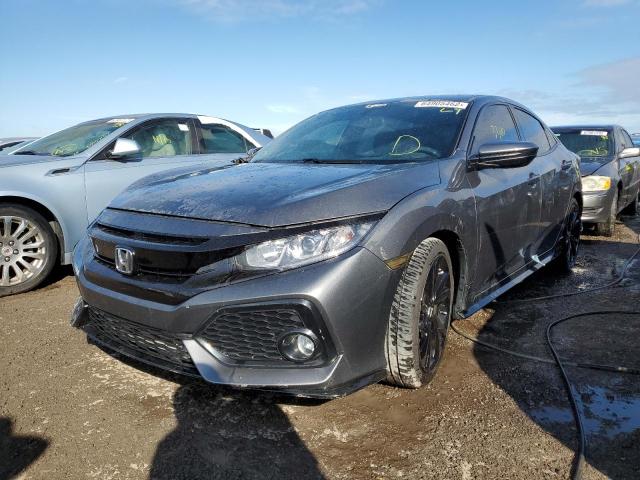 SHHFK7H43HU211922 - 2017 HONDA CIVIC SPOR GRAY photo 2