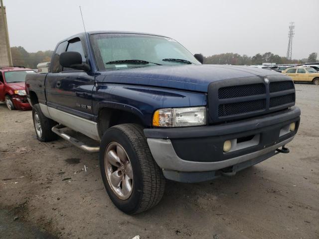 3B7HF13Z11G175727 - 2001 DODGE RAM PICKUP BLUE photo 1