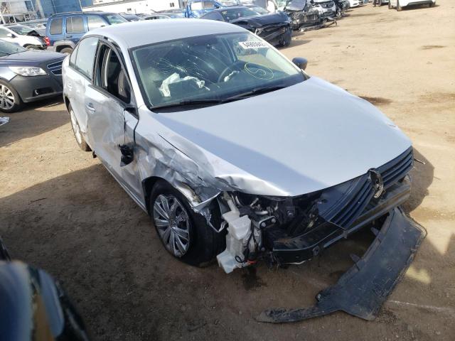 3VW2K7AJ5EM250824 - 2014 VOLKSWAGEN JETTA BASE 银色 照片 1