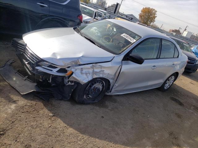 3VW2K7AJ5EM250824 - 2014 VOLKSWAGEN JETTA BASE 银色 照片 2