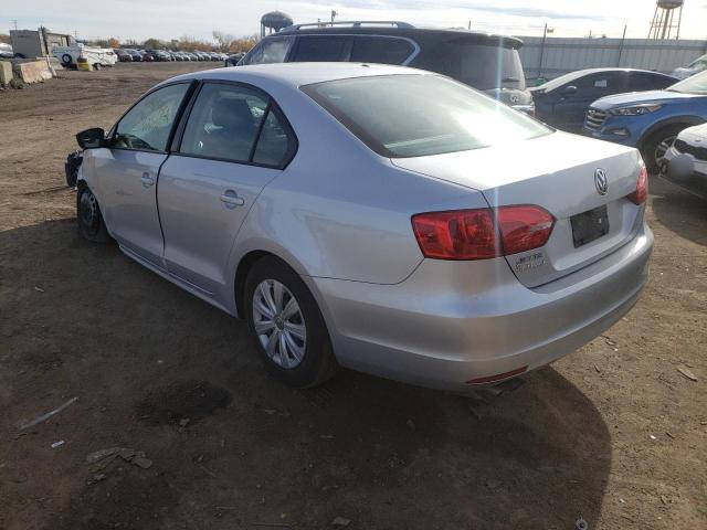 3VW2K7AJ5EM250824 - 2014 VOLKSWAGEN JETTA BASE 银色 照片 3