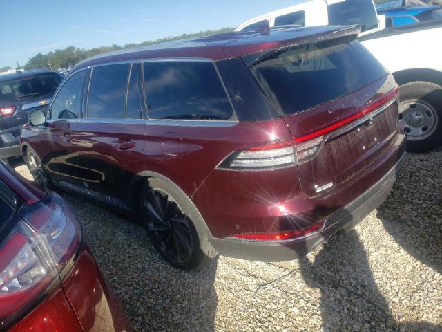 5LM5J7XC3LGL25029 - 2020 LINCOLN AVIATOR RE 勃艮第红 照片 3