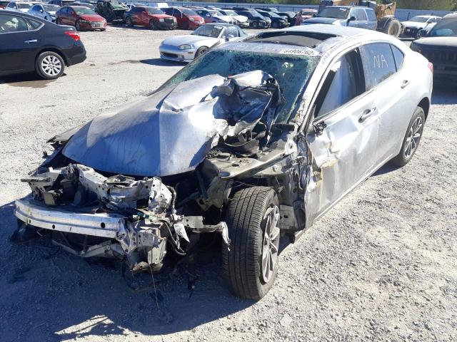 19UUB1F33KA002391 - 2019 ACURA TLX SILVER photo 2