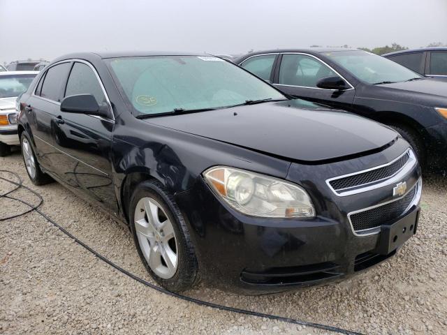 1G1ZB5EB4AF297760 - 2010 CHEVROLET MALIBU LS BLACK photo 1