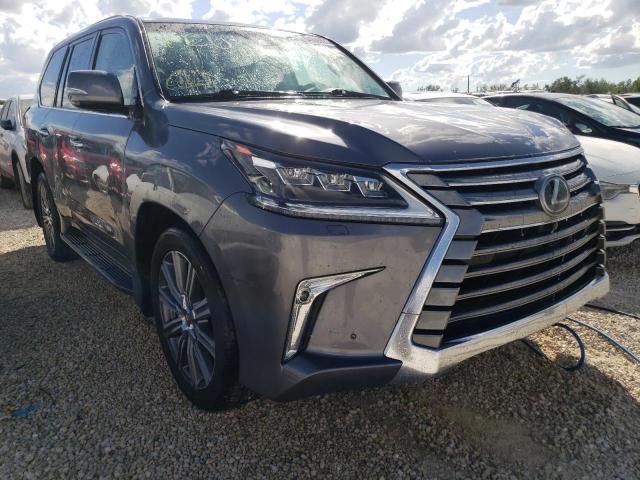 JTJHY7AX1H4236996 - 2017 LEXUS LX 570 GRAY photo 1