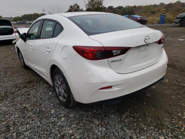 JM1BM1T75E1134757 - 2014 MAZDA 3 SV WHITE photo 3