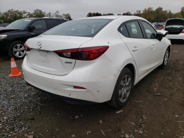 JM1BM1T75E1134757 - 2014 MAZDA 3 SV WHITE photo 4