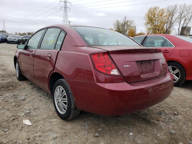 1G8AJ52F24Z104050 - 2004 SATURN ION LEVEL RED photo 3
