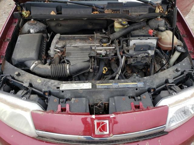 1G8AJ52F24Z104050 - 2004 SATURN ION LEVEL RED photo 7