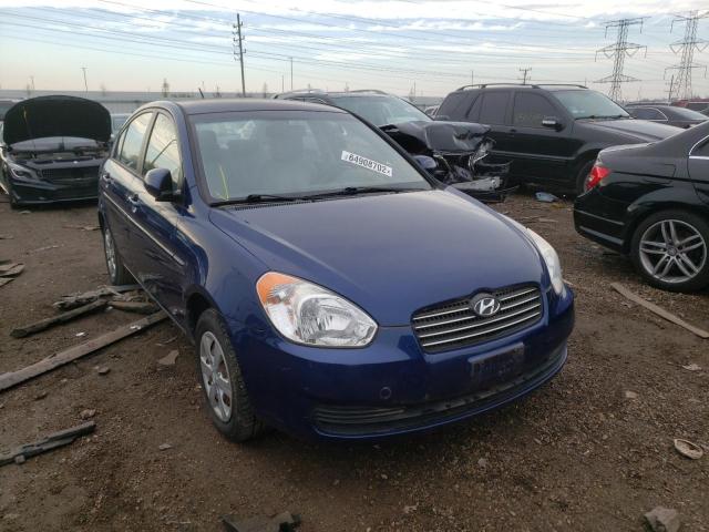 KMHCN4AC6AU494885 - 2010 HYUNDAI ACCENT BLUE photo 1