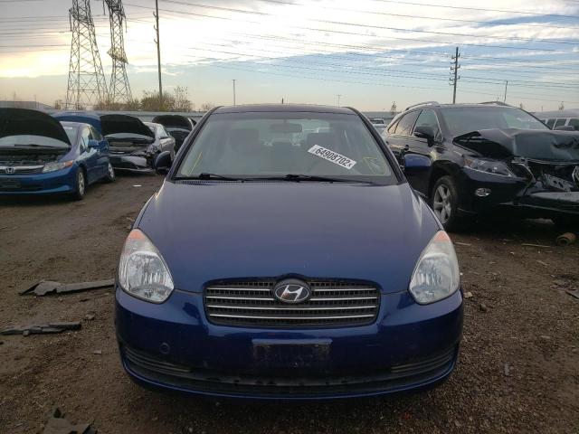 KMHCN4AC6AU494885 - 2010 HYUNDAI ACCENT BLUE photo 9