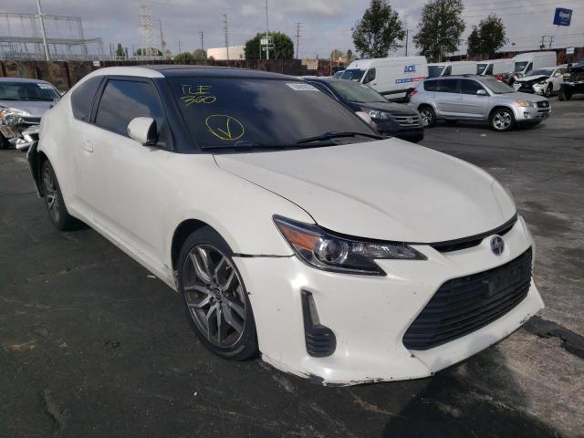 JTKJF5C79F3091987 - 2015 TOYOTA SCION TC WHITE photo 1