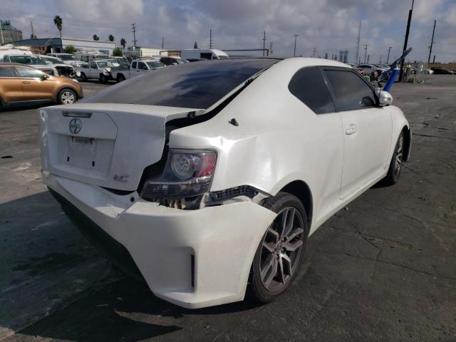 JTKJF5C79F3091987 - 2015 TOYOTA SCION TC WHITE photo 4