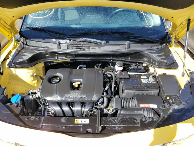 KNDJ33AU8L7048193 - 2020 KIA SOUL EX YELLOW photo 7