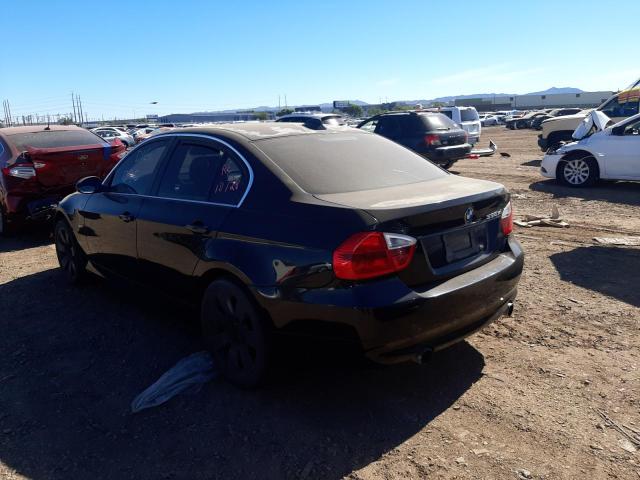 WBAVD53527A006639 - 2007 BMW 335 XI BLACK photo 3