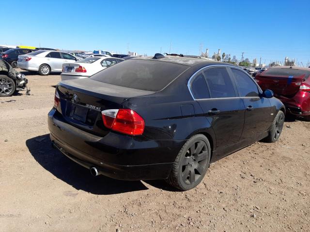 WBAVD53527A006639 - 2007 BMW 335 XI BLACK photo 4
