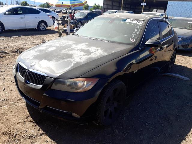 WBAVD53527A006639 - 2007 BMW 335 XI BLACK photo 9