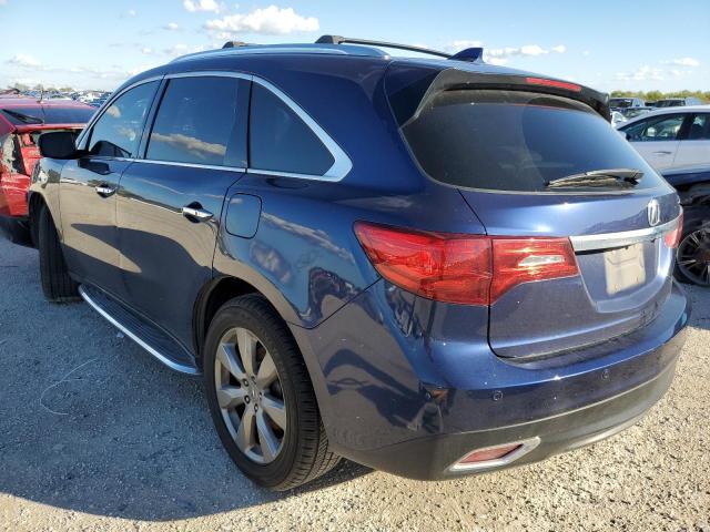 5FRYD3H89FB014720 - 2015 ACURA MDX ADVANC BLUE photo 3