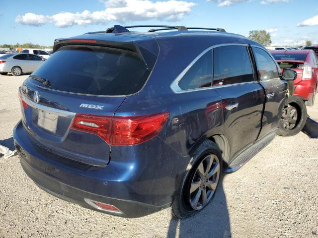 5FRYD3H89FB014720 - 2015 ACURA MDX ADVANC BLUE photo 4