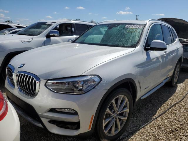 5UXTR9C57JLC81276 - 2018 BMW X3 XDRIVE3 SILVER photo 2