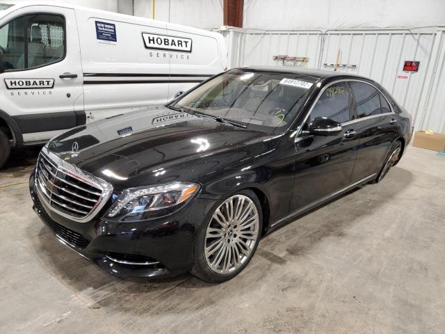 WDDUG8FB5HA327350 - 2017 MERCEDES-BENZ S 550 4MAT BLACK photo 2