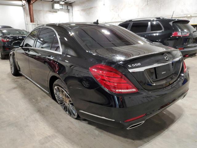 WDDUG8FB5HA327350 - 2017 MERCEDES-BENZ S 550 4MAT BLACK photo 3