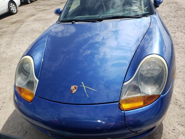 WP0CA29822S620077 - 2002 PORSCHE BOXSTER BLUE photo 7