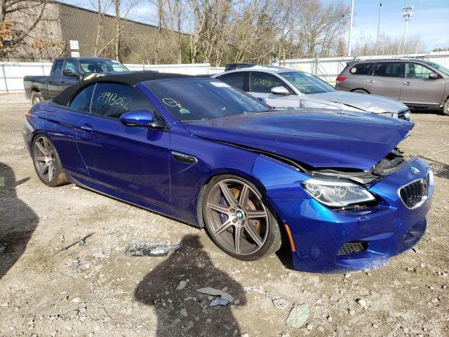 WBS6G9C56GD932216 - 2016 BMW M6 BLUE photo 4