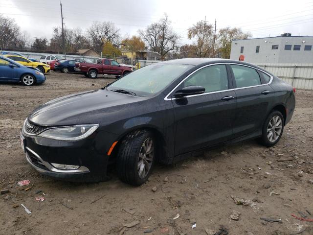 1C3CCCCB3FN742525 - 2015 CHRYSLER 200 C BLACK photo 2